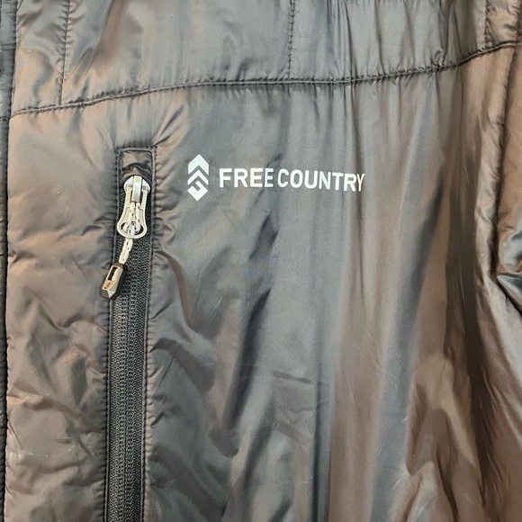 Free Country Men’s Black FreeCycle Bedrock High Pile Lined Puffer Jacket | XXL - Picture 7 of 11